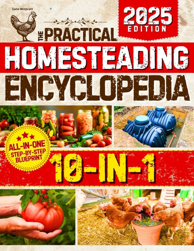 Cover of Practical Homesteading Encyclopedia