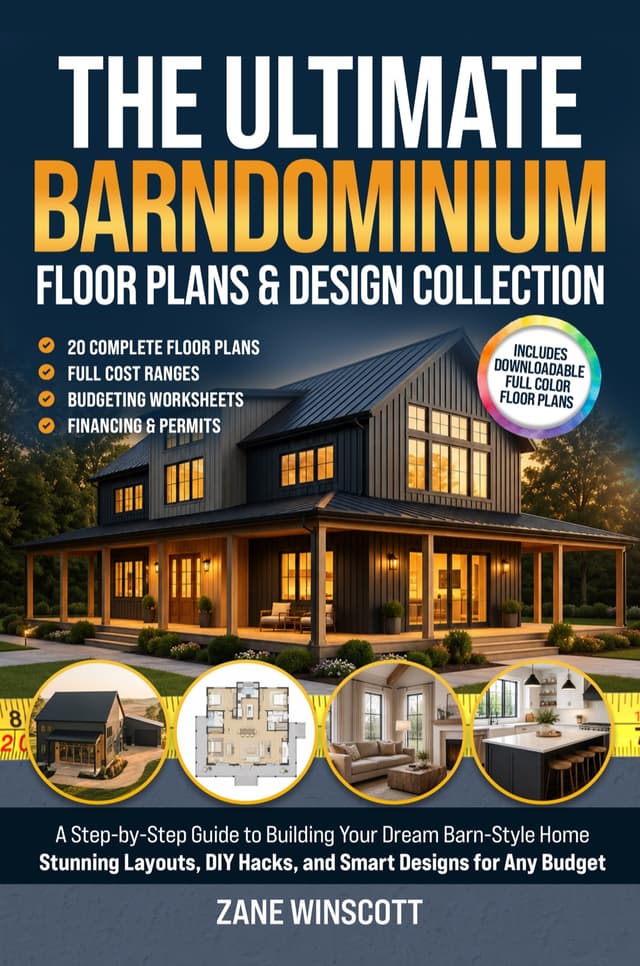 Cover of Barndominium Floor Plans & Design
